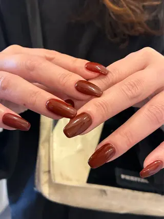 ネイル Sun Brown ANのネイルデザイン