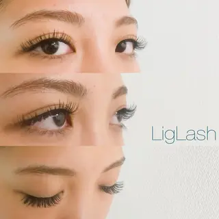 マツエク・マツパ Aim NAIL&EYELASH.BROW立花店所属・Aim立花店 Mihoのマツエク・マツパデザイン