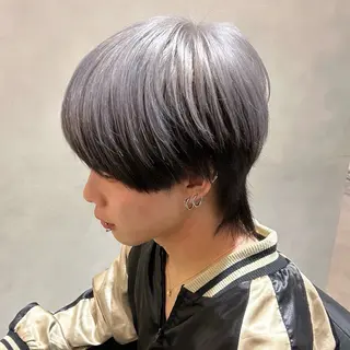 カラー メンズ 加藤 麻夢のヘアスタイル