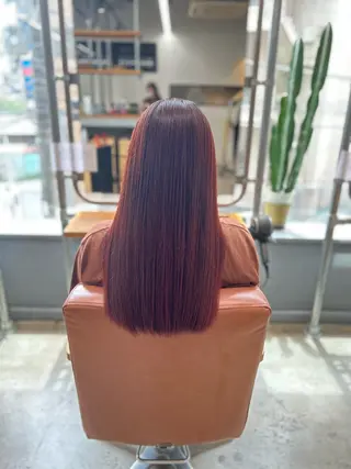 ロング カラー 🎀たな 🧸のヘアスタイル