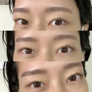 アイブロウ La Peche momokoのマツエク・マツパデザイン