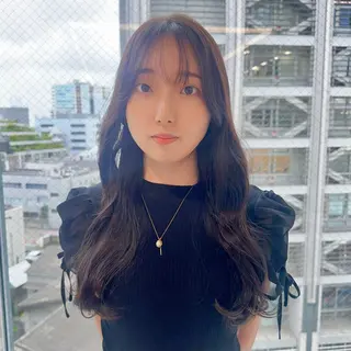 ロング カラー ブリーチなし/レイヤ ー特化🌈Tommyのヘアスタイル