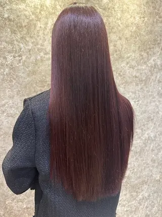 ロング カラー MAHO/透明感カラ ー/ツヤ髪のヘアスタイル