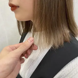 ミディアム メンズ縮毛矯正 ニュアンスパーマのヘアスタイル