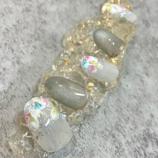 ネイル Seemly 千田町店所属・フラワーパラジェル 🌸シームリーエミのネイルデザイン