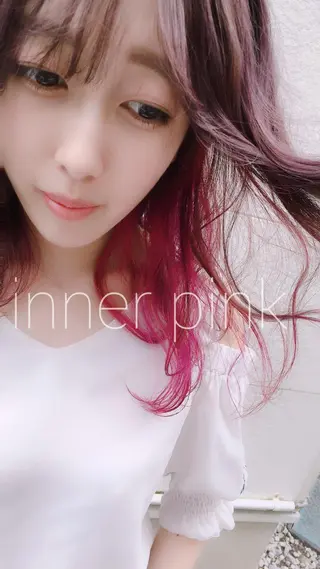 ロング カラー ヘアアレンジ シャルマン銀座店所属・🌟東銀座マンツーマ ン🌟タカナシのヘアスタイル