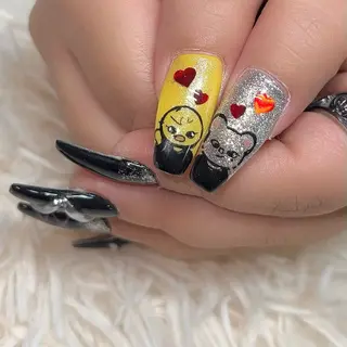 ネイル 【Yappy🌈】 💖P-tanaのネイルデザイン