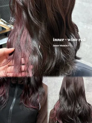 カラー 🎀naf kaori🎀のヘアスタイル