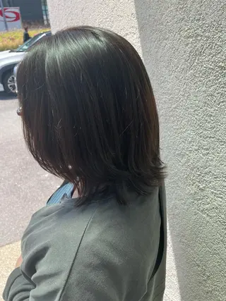 ミディアム RAPTURE 宝地店のヘアスタイル