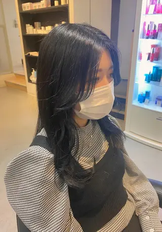 カラー 韓国ヘア/艶髪🎀 宮川みほのヘアスタイル