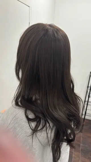 セミロング 川村 海音のヘアスタイル