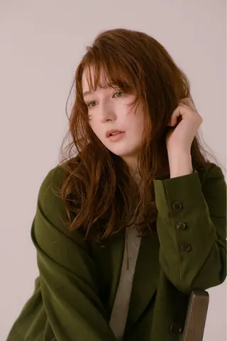 ロング カラー BASSA鷺ノ宮 KANON⸜❤︎⸝‍のヘアスタイル