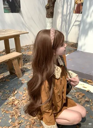 カラー 透明感うる艶カラー 🤍MANAMIのヘアスタイル