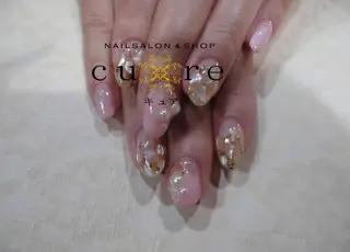 ミディアム ネイル ネイルサロン Cureのネイルデザイン