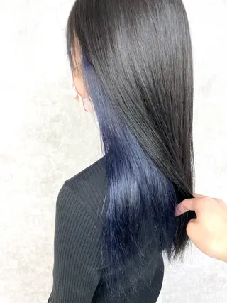 セミロング 一戸 亮祐のヘアスタイル