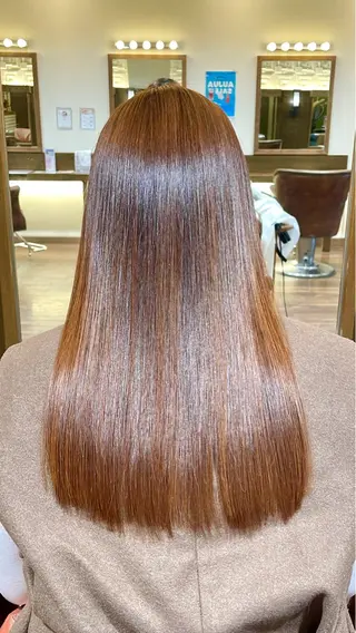 ロング AGREE所属・下元 舞香のヘアスタイル