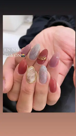 ネイル ＥＮＮＡＩＬ野中本店所属・EN_NAIL 野中本店Ayakaのネイルデザイン