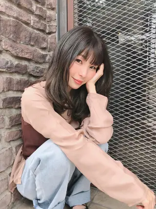 セミロング カラー ヘアアレンジ CACETTE所属・タナハラ クミコのその他イメージ