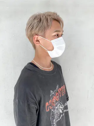 ショート カラー メンズ メンズ特化 🦋KANOKO🦋のヘアスタイル