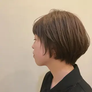 ショート カラー 日々所属・谷 大地のヘアスタイル