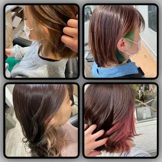 カラー 🪼高評価🪼 💎柴崎の藤咲💎のヘアスタイル