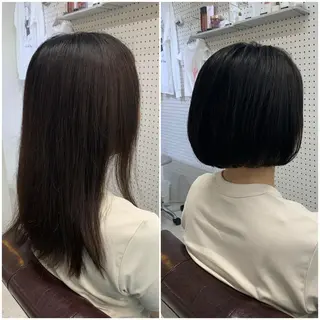 ショート ショート、ボブ特化 長島智彦のヘアスタイル