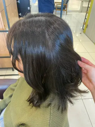 ミディアム 韓国カラー／エクステ 松戸梨杏のヘアスタイル