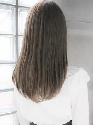 ロング 顔周りカット/髪質改 善/新宿/畑中稔里のヘアスタイル