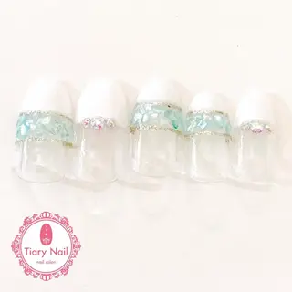 ネイル 💗🪽Tiary Nail🪽💗のネイルデザイン