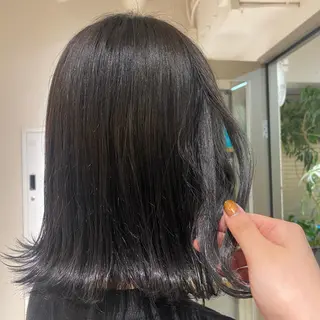 カラー ベージュ/アレンジ /横浜/杉本千夏のヘアスタイル