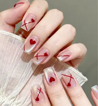 ネイル コネコネイルサロン モデル用のネイルデザイン