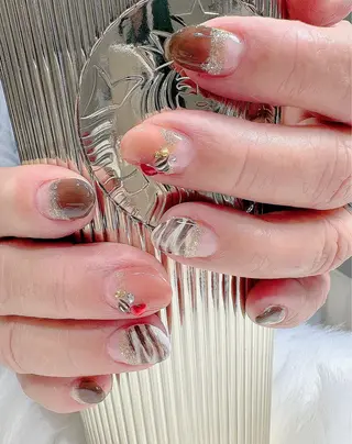 ネイル infinity skyのネイルデザイン