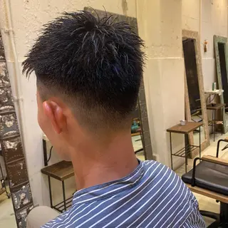 ショート メンズ 谷九/天王寺/上本町 /似合わせ/北川響のヘアスタイル