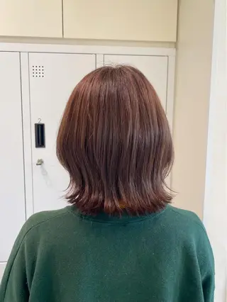 カラー 暖色カラー /ヘアアレンジ/花鈴のヘアスタイル