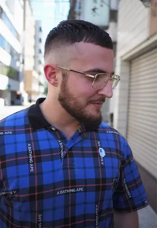 ショート メンズ BLAZEMAN所属・石毛 李奈のヘアスタイル