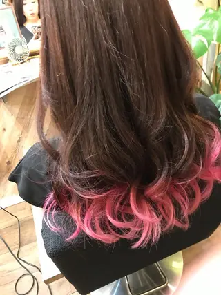 ロング カラー SHINYHAIR DaiCeのヘアスタイル