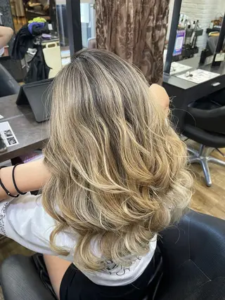 カラー 髪質改善×艶カラー ANDIAMO 楓のヘアスタイル