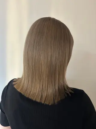 ミディアム カラー suiu所属・カラーモデル募集中♪ nanamiのヘアスタイル