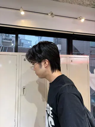 メンズ 高明度ハイトーン× ショート/莉音🧤のヘアスタイル