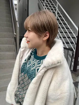 ショート カラー ボブ& 髪質改善FUMIYAのヘアスタイル