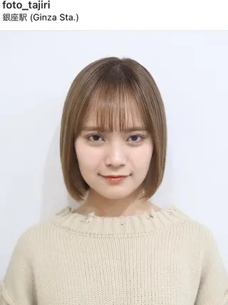 ショート カラー 田尻 維孝/ショート/ボブのヘアスタイル