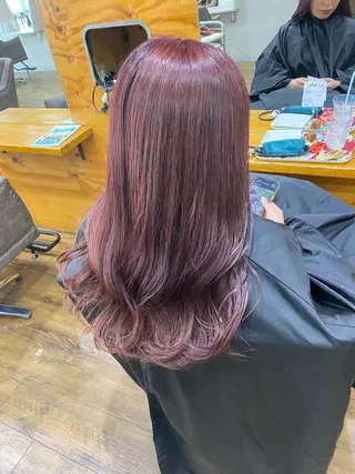 ミディアム 常長 ゆらのヘアスタイル