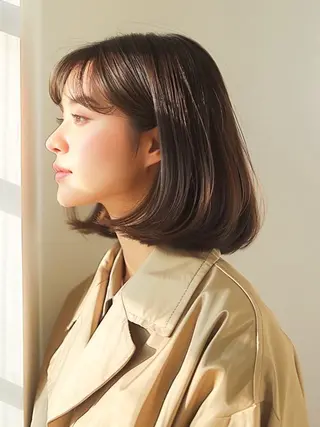 ミディアム eMii. 鎌倉のヘアスタイル
