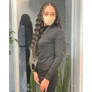 メンズ キッズ BRAIDS💎愛子 大人ハイライト💎のヘアスタイル