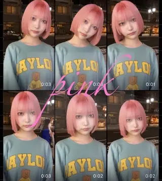 ショート カラー Selenehair 三条本店のヘアスタイル