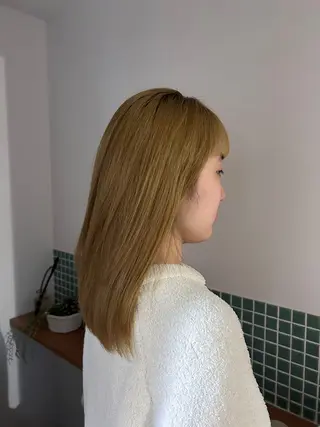 ロング カラー ~洗練ナチュラル~ 🪵 岡田 知佳のヘアスタイル