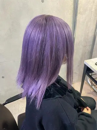 セミロング カットモデル/ 吉本　彩夏のヘアスタイル