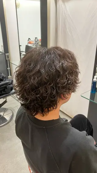 パーマ RETOUCH by fifth メンズサロン【レタッチ バイ フィフス】所属・fifth原宿 A:Ri🧸のヘアスタイル