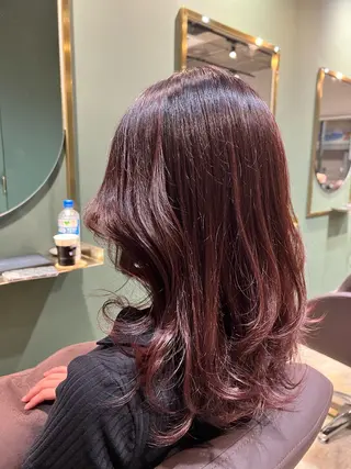 ミディアム カラー カラースペシャリスト しょう🧑🏼‍🎨のヘアスタイル