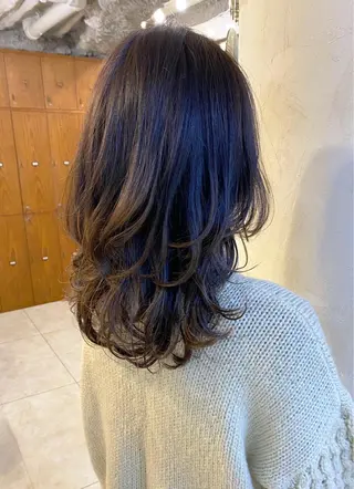 ロング カラー パーマ 🥣 hashi 🛋️のヘアスタイル